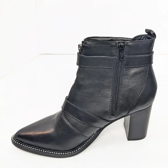NWOT Steve Madden leather halle boots - Picture 12 of 16